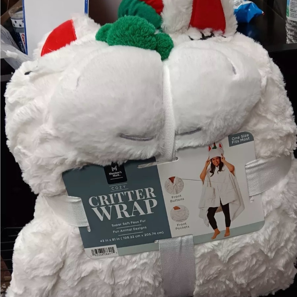 Unicorn cozy critter wrap!!! - Picture 4 of 4
